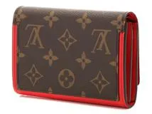 LOUIS VUITTON ポルトフォイユ・フロールコンパクト M64587 モノグラム コクリコ 【205】 の購入なら「質」の大黒屋（公式）