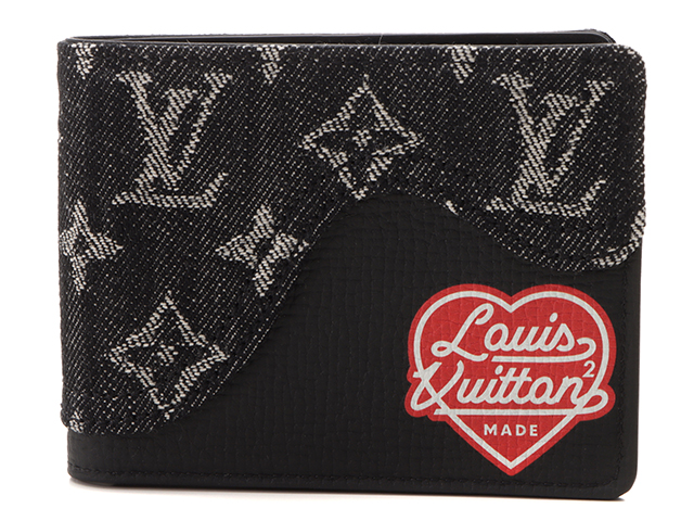 LOUIS　VUITTON　ルイヴィトン　財布　小物　ポルトフォイユ　スレンダー　モノグラム　ドリップ　M81020　【472】JH