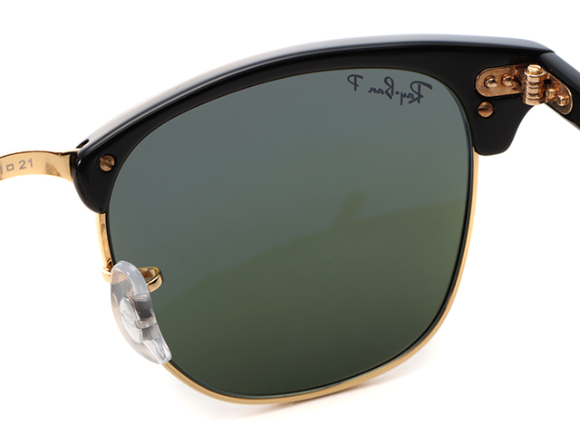 Ray Ban レイバン サングラス クラブマスター ブラック ゴールド