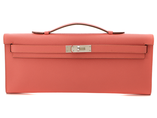 HERMES エルメス バッグ ケリーカット フラミンゴ ヴォー HERMES エルメス バッグ ケリーカット フラミンゴ ヴォー