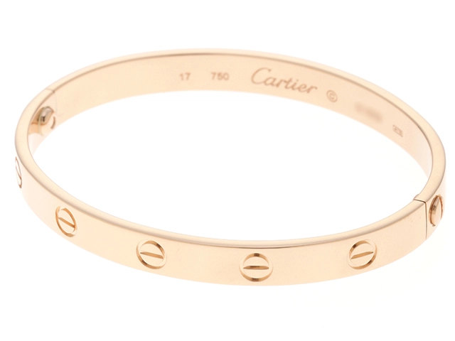 Cartier カルティエ ラブブレス ピンクゴールド 17号 旧型 29.9g 