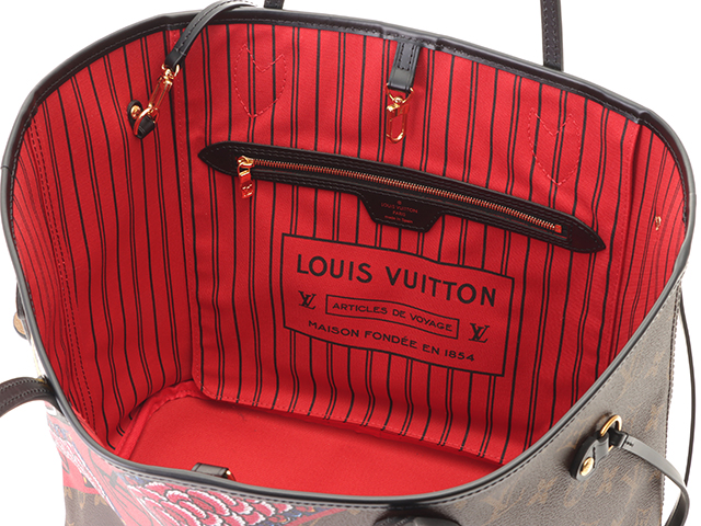 LOUIS VUITTON ルイヴィトン ネヴァーフルMM モノグラム 歌舞伎/ダルマ