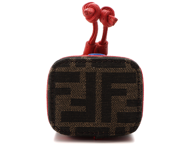 ☆FENDI バッグチャーム☆ FENDI フェンディ FFズッカナノ モントレゾールバッグチャーム Y