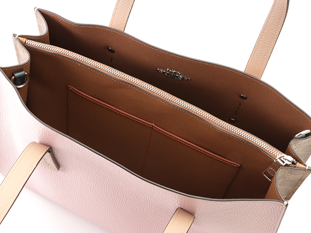 ✨美品✨コーチ　トートバッグ　2way 斜めかけ　デンプシー　レザー　アイボリー COACH 新作セール コーチ バッグ トートバッグ ショルダーバッグ