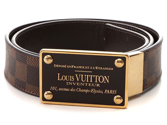 LOUIS VUITTON ルイ・ヴィトン サンチュール アヴァントゥール ダミエ ...