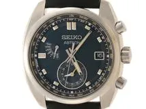 SEIKO セイコー アストロン SBXY007 ブルー チタン×レザー メンズ ソーラー電波 （2147300321089）【200】  の購入なら「質」の大黒屋（公式）