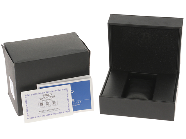 グランドセイコー 特製ボックス ブルー 時計BOX 2本用 未使用品