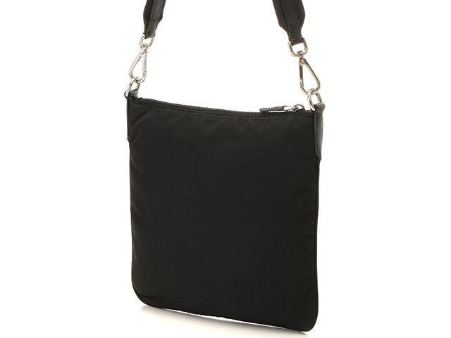 PRADA プラダ ショルダーバッグ ナイロン/レザー ブラック PRADA プラダ ショルダーバッグ ナイロン/レザー ブラック