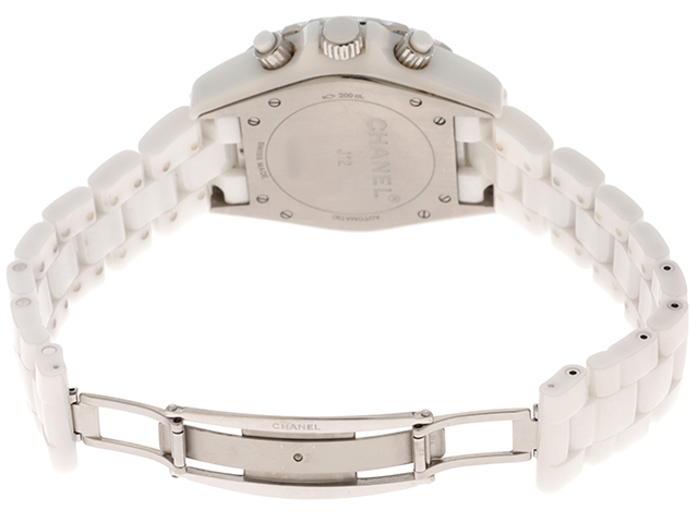 CHANEL シャネル J12 クロノグラフ H1007 CE/SS セラミック