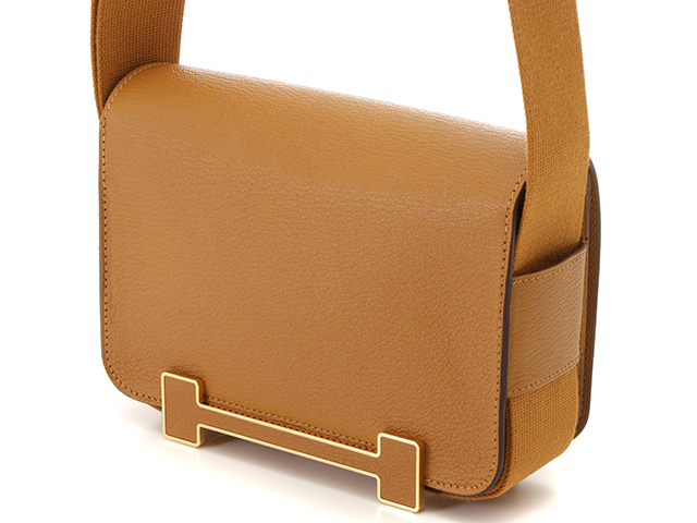 人気のカラー♥ エルメス★ ゲタ ショルダーバッグ カワイイ☆Hロゴ》 エルメス バッグ Geta ゲタ (HERMES