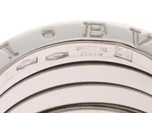 BVLGARI ブルガリ B-zero1リング Mサイズ K18WG ホワイトゴールド 約 ...