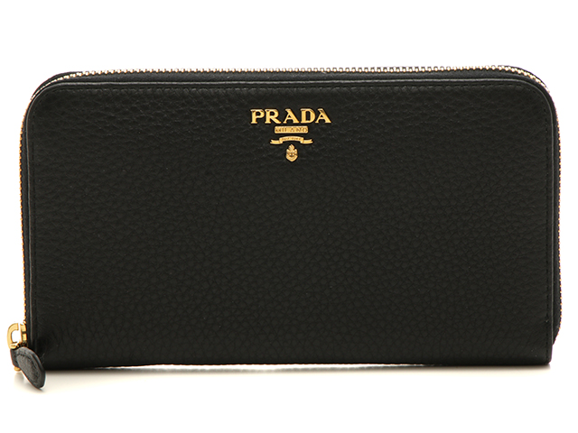 PRADA プラダ ラウンド長財布 ブラック レザー 1M506 【436】 2147300350034 の購入なら「質」の大黒屋（公式）