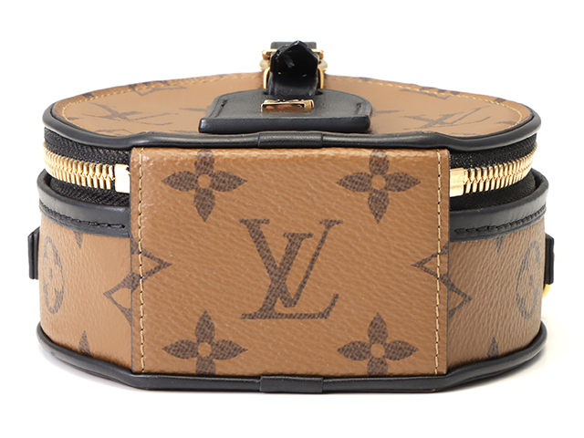 ◆ほぼ新品◆LOUIS VUITTON◆シャポー・LV マッチ◆モノグラム Louis Vuitton ミニ・ボワット・シャポー モノグラム・リバース