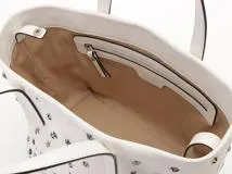 JIMMY CHOO　ジミーチュウ　スタースタッズトートバッグ　ホワイト　レザー【432】2147300362334
