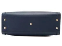GUCCI グッチ トートバッグ ダイアナ スモール ネイビー レザー