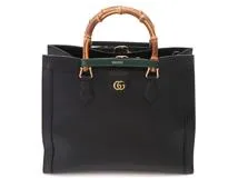 グッチ GUCCI バンブーダイアナミディアム２ＷＡＹトートバッグ