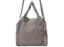 STERA MacCARTNEY ステラマッカートニー ファラベラ キャンディミニショルダーバッグ フェイクレザー プラスチック グレー 371223W8476【434】