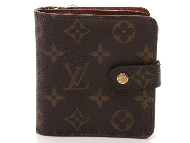 LOUIS VUITTON ルイ ヴィトン モノグラム コンパクト ジップ M61667 