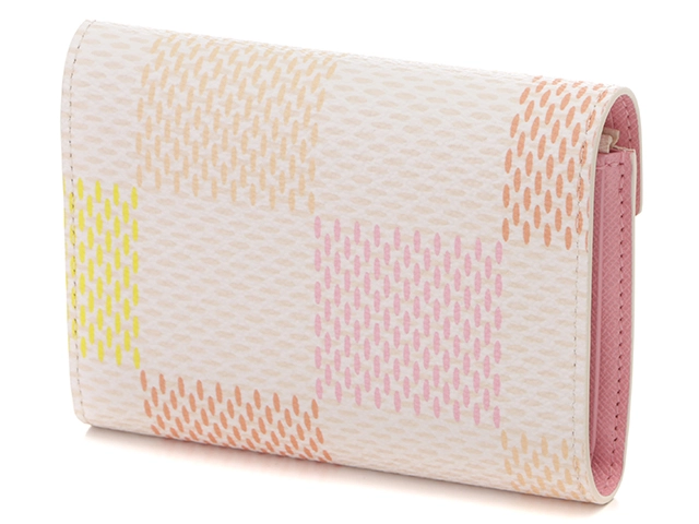 LOUIS VUITTON　ルイヴィトン 三つ折り財布 ポルトフォイユ･ヴィクトリーヌ ダミエリシャス ペッシュ N40638　未使用品【472】AH