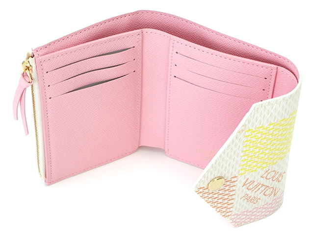 LOUIS VUITTON　ルイヴィトン 三つ折り財布 ポルトフォイユ･ヴィクトリーヌ ダミエリシャス ペッシュ N40638　未使用品【472】AH