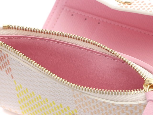 LOUIS VUITTON　ルイヴィトン 三つ折り財布 ポルトフォイユ･ヴィクトリーヌ ダミエリシャス ペッシュ N40638　未使用品【472】AH