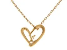 ルイヴィトン　ハートモチーフ　ネックレス 楽天市場】【送料無料】【本物】LOUIS VUITTON☆ルイヴィトン