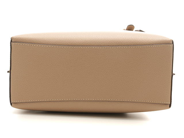 COACH コーチ モリートート25 ベージュ レザー C4084【208