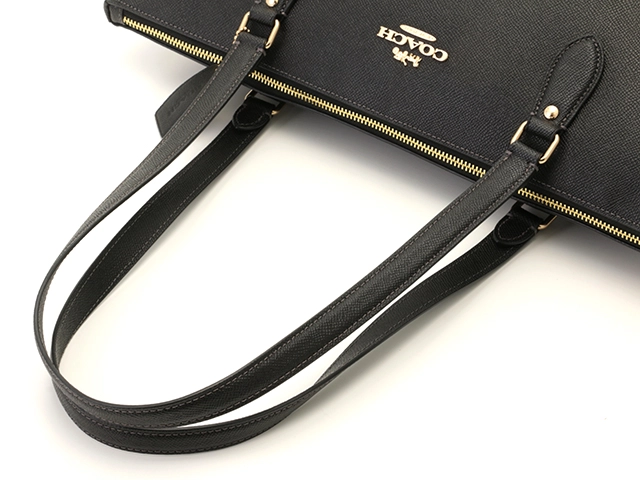 COACH ギャラリートート ブラック レザー CH285 【436】 2147300384831