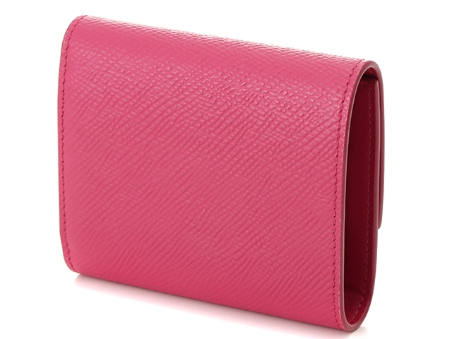 CELINE セリーヌ スモールトリフォールドウォレット 財布 10B573BEL.24PI ピンク グレインドカーフ【431】2147300387313