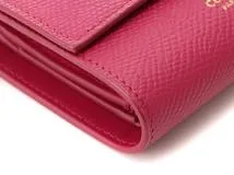CELINE セリーヌ スモールトリフォールドウォレット 財布 10B573BEL.24PI ピンク グレインドカーフ【431】2147300387313