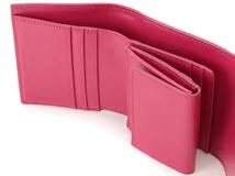 CELINE セリーヌ スモールトリフォールドウォレット 財布 10B573BEL.24PI ピンク グレインドカーフ【431】2147300387313