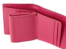 CELINE セリーヌ スモールトリフォールドウォレット 財布 10B573BEL.24PI ピンク グレインドカーフ【431】2147300387313