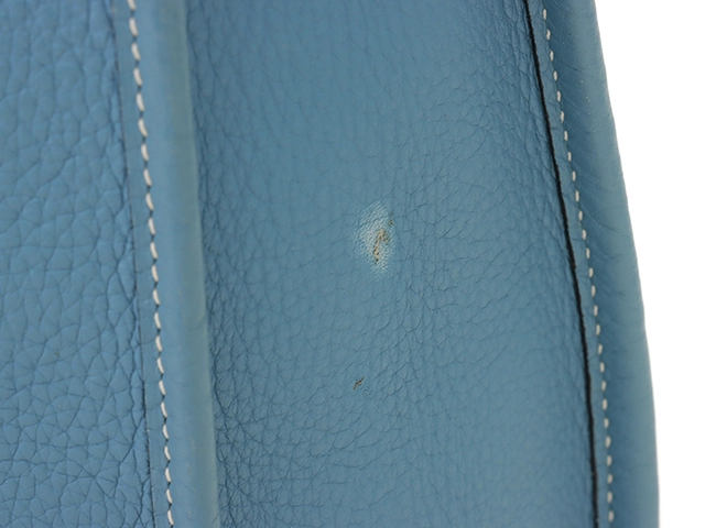 HERMES エルメス ショルダーバッグ エヴリンGM ブルージーン トリヨンクレマンス □F刻印 2147300388495【430】