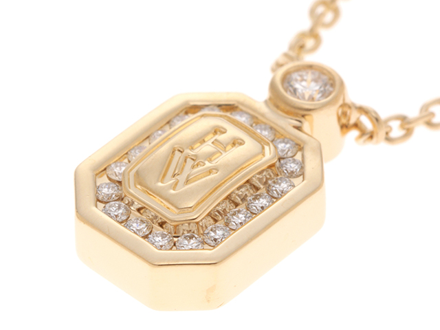 HARRY WINSTON ハリー ウィンストン ネックレス K18イエロー