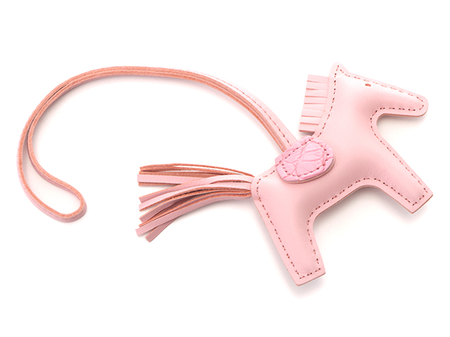 HERMES エルメス ロデオ D刻 MM チャーム ピンク アニョーミロ HERMES エルメス チャーム RODEO ロデオ PM アニョーミロ