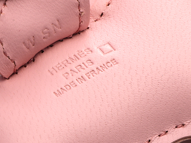 HERMES エルメス チャーム ロデオ PM タッチ ローズサクラ