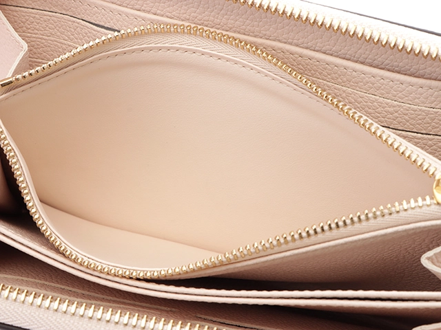 LOUIS VUITTON ルイヴィトン 財布 ジッピー・ウォレット バイカラー モノグラム・アンプラント クレームサフラン (2147300391105) 【200】