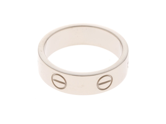 Cartier カルティエ 指輪 ラブリング クラシックモデル B4084700 K18ホワイトゴールド 55号【472】SJ