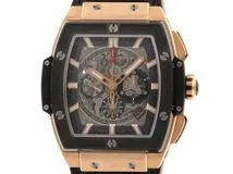 HUBLOT　ウブロ　601.OM.0183.LR　スピリット・オブ・ビッグバン　キングゴールド/セラミック　スケルトン　クロノグラフ　メンズ　腕時計（2147300393390）【200】C