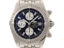 BREITLING　ブライトリング　時計　クロノマット　エボリューション　A13356　SS　黒文字盤【431】2147300393574