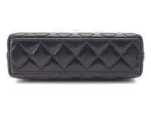 シャネル 24S CHANEL31 ミニショッピングバッグ 横長 ブラック ☆圧倒的に人気【 CHANEL 】CHANEL 31 ミニ ショッピング バッグ
