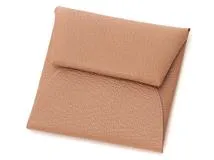 HERMES　エルメス　バスティア　ケブラコ　レザー　シルバー金具　ブラウン　コインケース　2147300395004　【434】