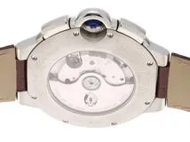 Cartier　カルティエ　時計　バロンブルー ドゥ カルティエ　W6920052　メンズ　自動巻き　SS/レザー　黒文字盤【431】2147300395875