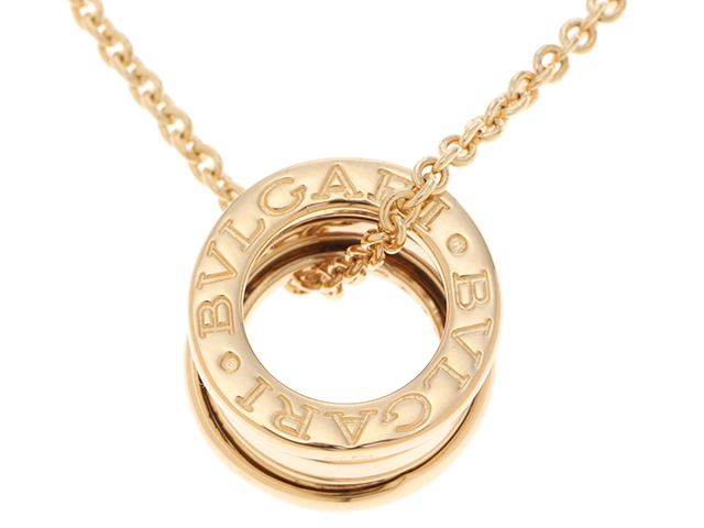 BVLGARI 　ブルガリ　B-zero1ネックレス　旧型　イエローゴールド【430】2147300396155