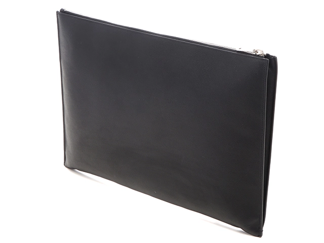 SAINT LAURENT　サンローラン　クラッチバッグ　ブラック　レザー　378261　2147300396506【437】