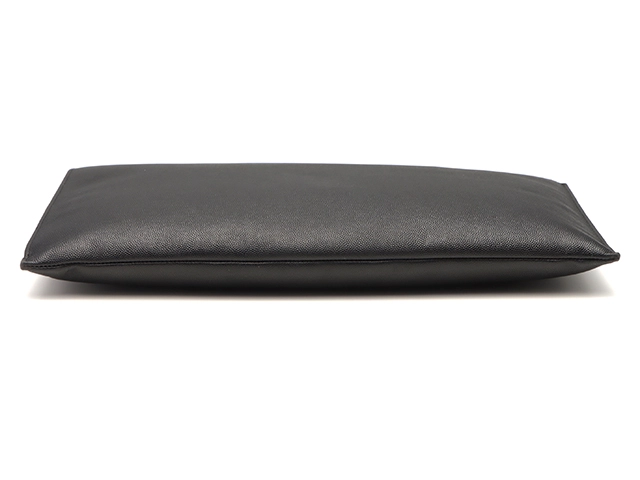 SAINT LAURENT　サンローラン　クラッチバッグ　ブラック　レザー　378261　2147300396506【437】