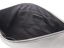 SAINT LAURENT　サンローラン　クラッチバッグ　ブラック　レザー　378261　2147300396506【437】