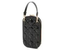 【未使用級】ディオール カナージュ フォンホルダー パテント ブラック A490 楽天市場】【中古】｜Christian Dior クリスチャンディオール