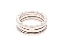 BVLGARI　ブルガリ　リング　K18ホワイトゴールド　#56　約9.6g【433】2147300399934
