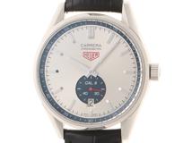 TAG HEUER タグ・ホイヤー カレラ キャリバー6 WV5111 SS/革 自動巻き メンズ シルバー文字盤【430】2147300400685